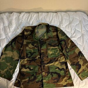 Authentic Airborne Military Jacket Size Medium Short